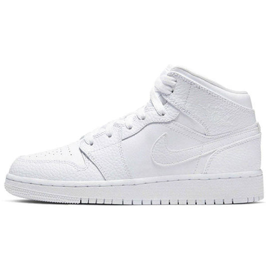 Air Jordan 1 Mid Triple White